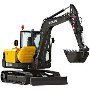 Мини-экскаватор Volvo EC55D
