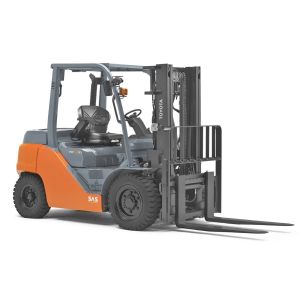 Дизельный вилочный погрузчик Toyota 02-8FDJF35