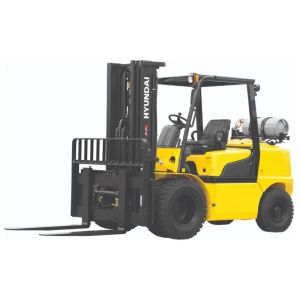 Газовый вилочный погрузчик Hyundai 35L-7A,