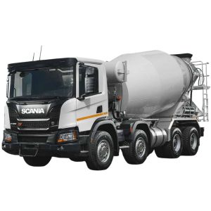 Автобетоносмеситель Scania P380 [8x4, 11.1 м³]
