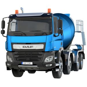 Автобетоносмеситель DAF CF FAD [8x4, 12 м³]